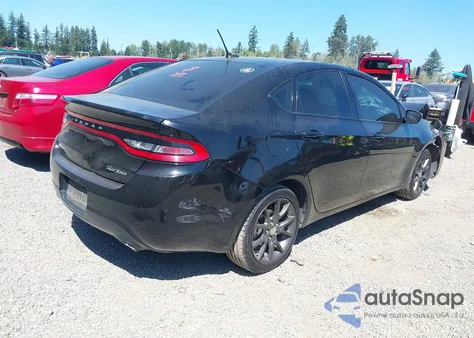 2016 Dodge Dart Turdo z USA, uszkodzony, nr VIN 1C3CDFFH7GD796156